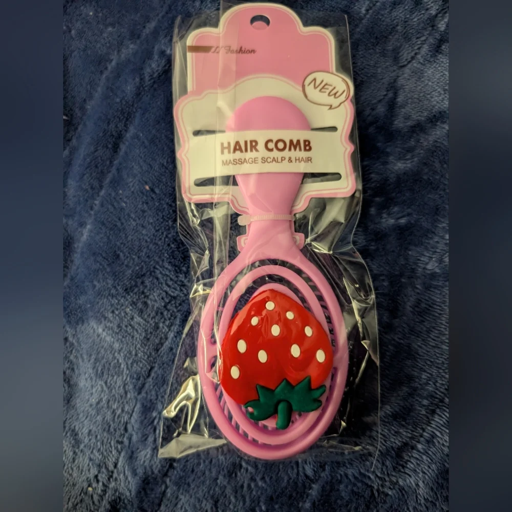Strawberry Design kids Small Hair Comb
